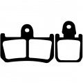 EBC Brakes GPFAX Sintered Road Race Brake Pads Front - GPFAX442/4HH EBC Brakes GPFAX Sintered Road Race Brake Pads Front - GPFAX442/4HH